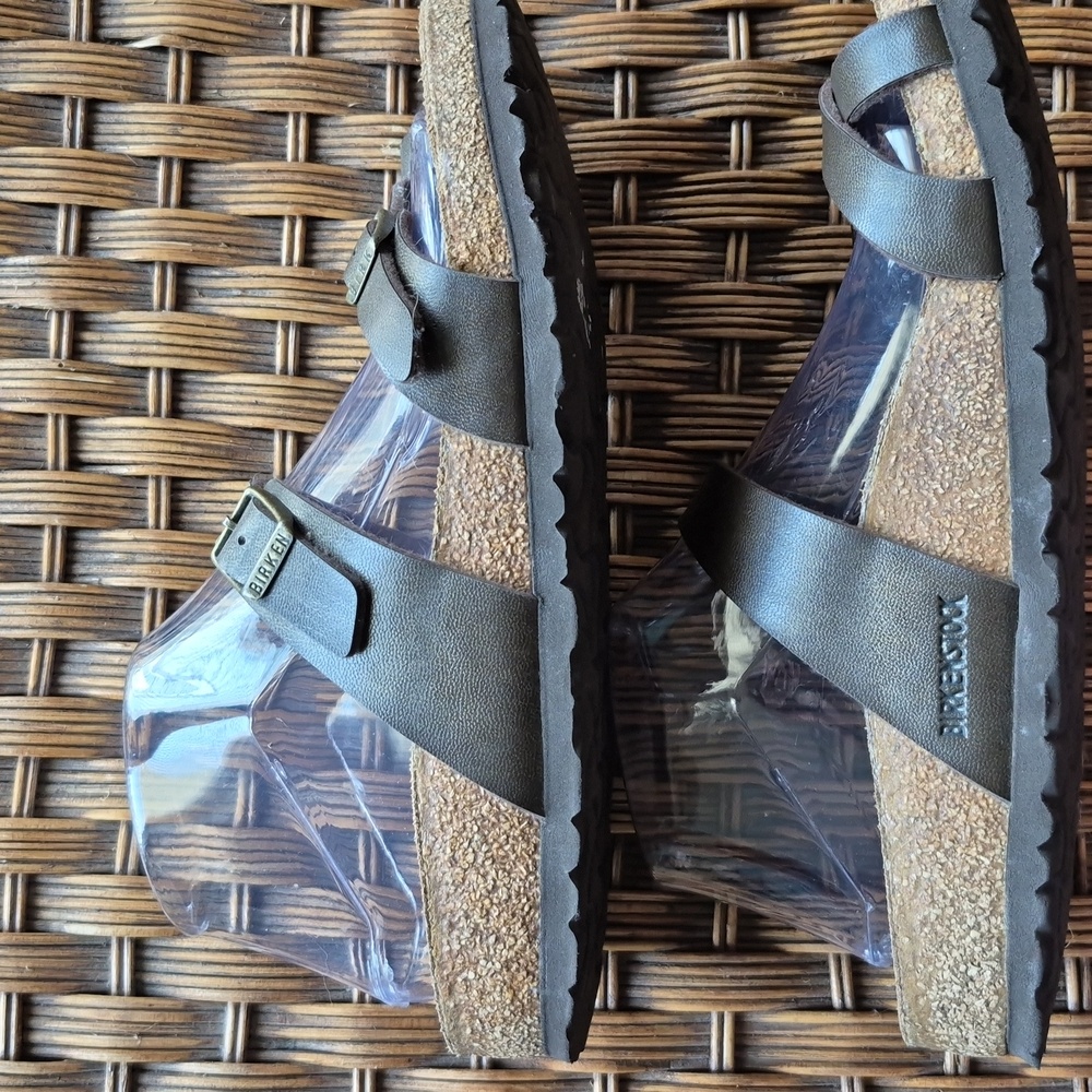 Birkenstock Mayari Brown Strappy Sandals size 8-8.5 - Picture 5 of 8